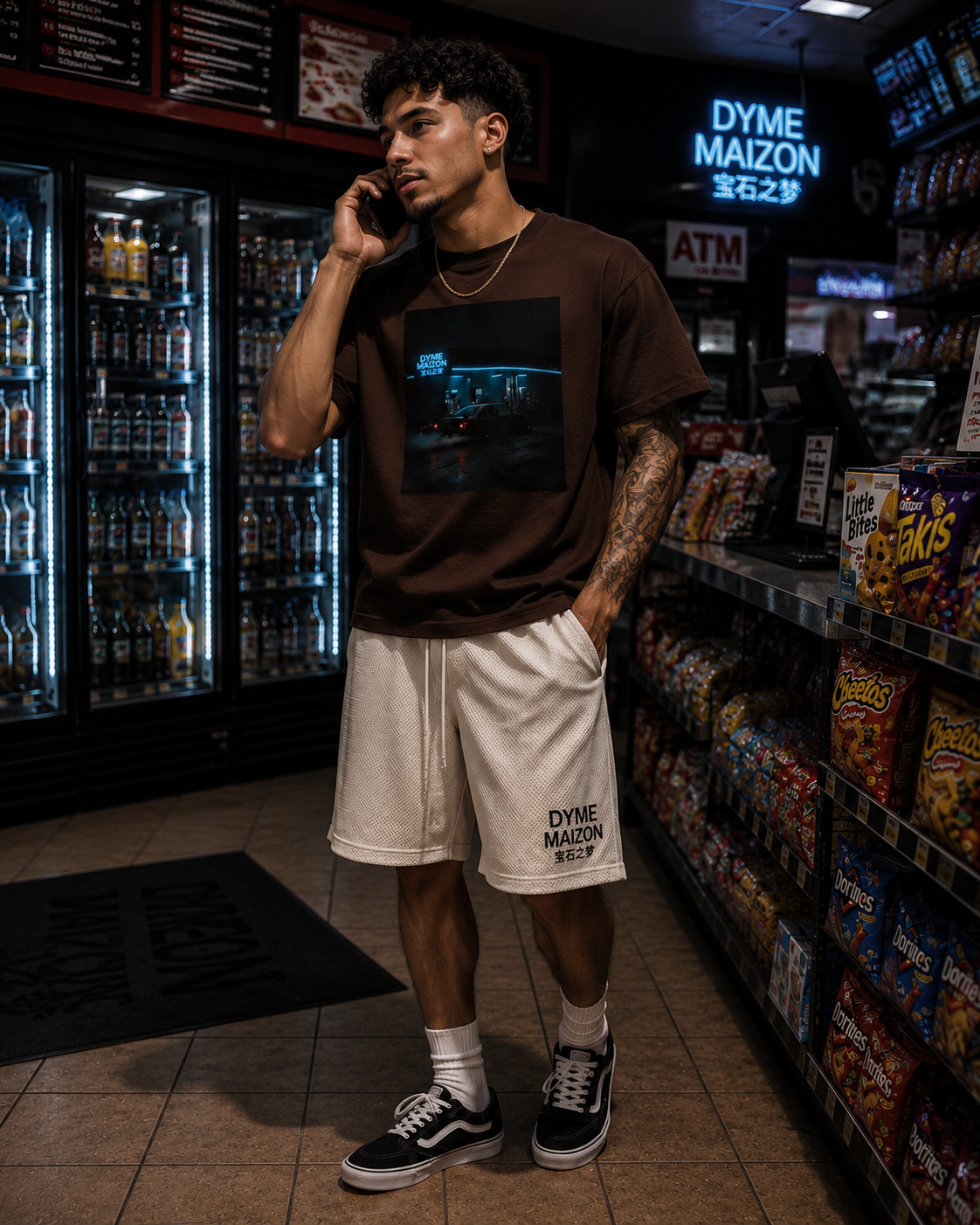Dyme Maizon neon bodega editorial